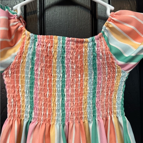 Charming Multicolor Kids Dresses Set - Picture 4 of 7